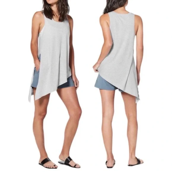 Lululemon To The Point Tank NWOT gray size 12 - Picture 1 of 8